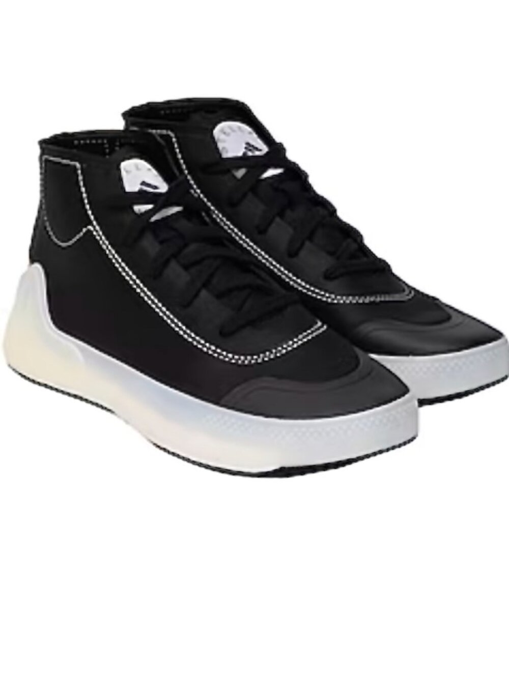 ADIDAS BY STELLA MCCARTNEY TREINO SNEAKERS, Size 9, Black
